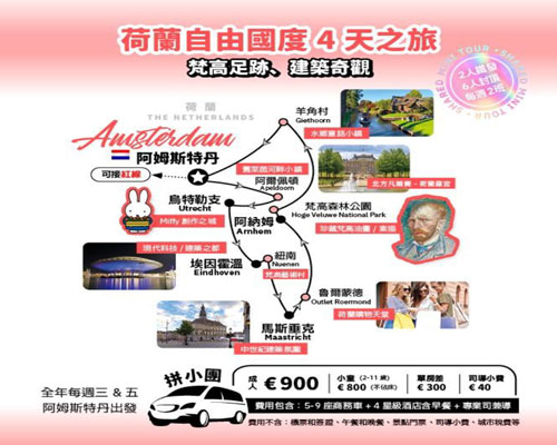 荷蘭4天